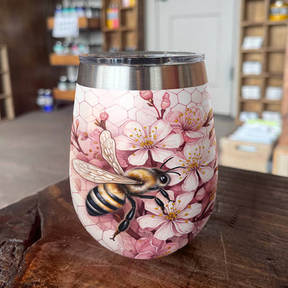 Shineful Wine Tumbler Blossom Buzz