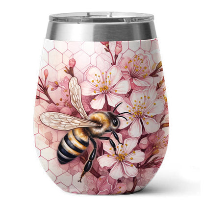 Shineful Wine Tumbler Blossom Buzz