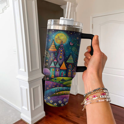 Village fantaisiste Shineful Tumbler