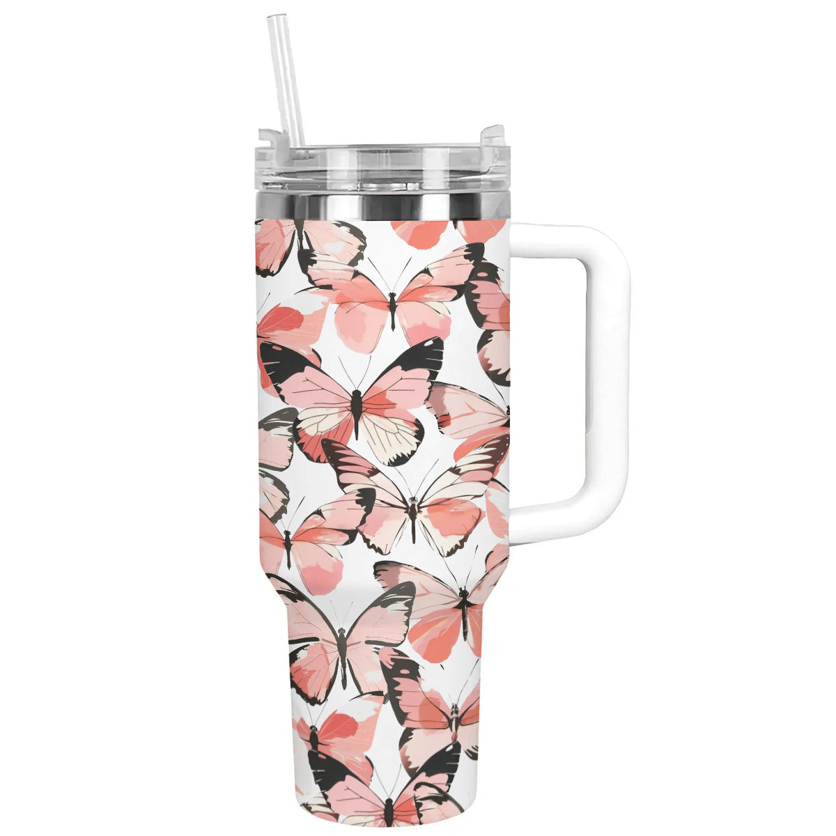 Shineful Tumbler Butterfly Coral Flutter