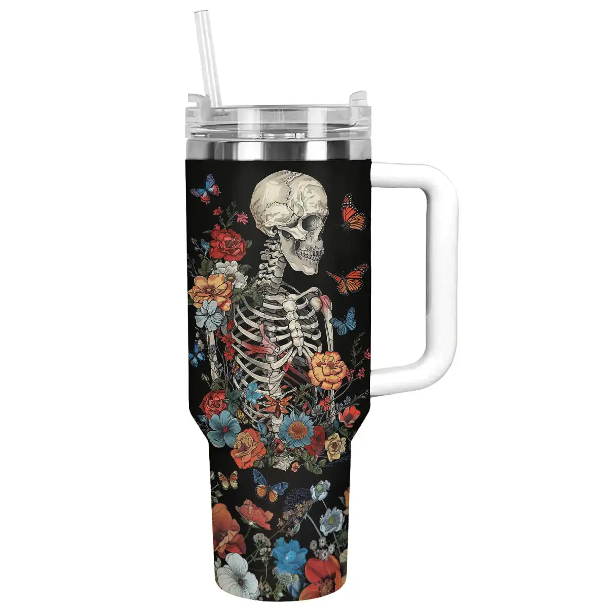 Shineful Tumbler Skeleton Bloom