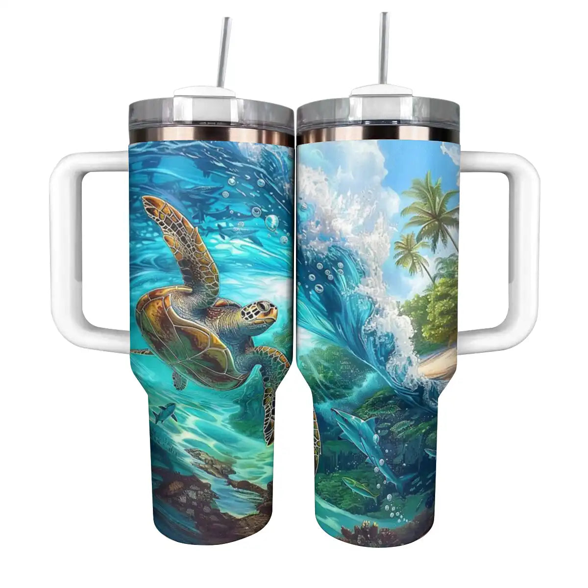 Shineful Tumbler Big Wave