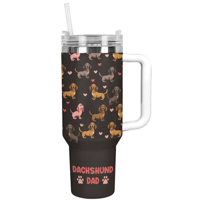 Shineful Tumbler Dachshund Dad Ver2