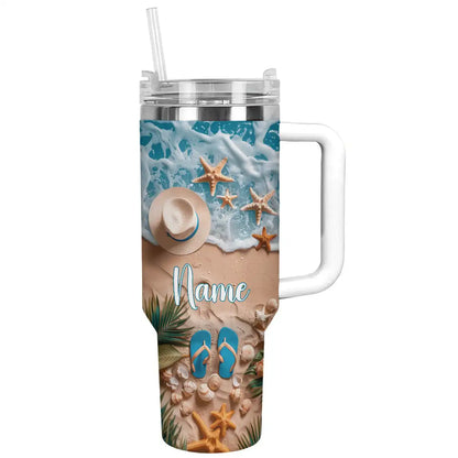 Shineful Tumbler Personalized Seaside