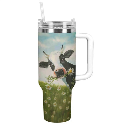 Shineful Tumbler Daisy Cow