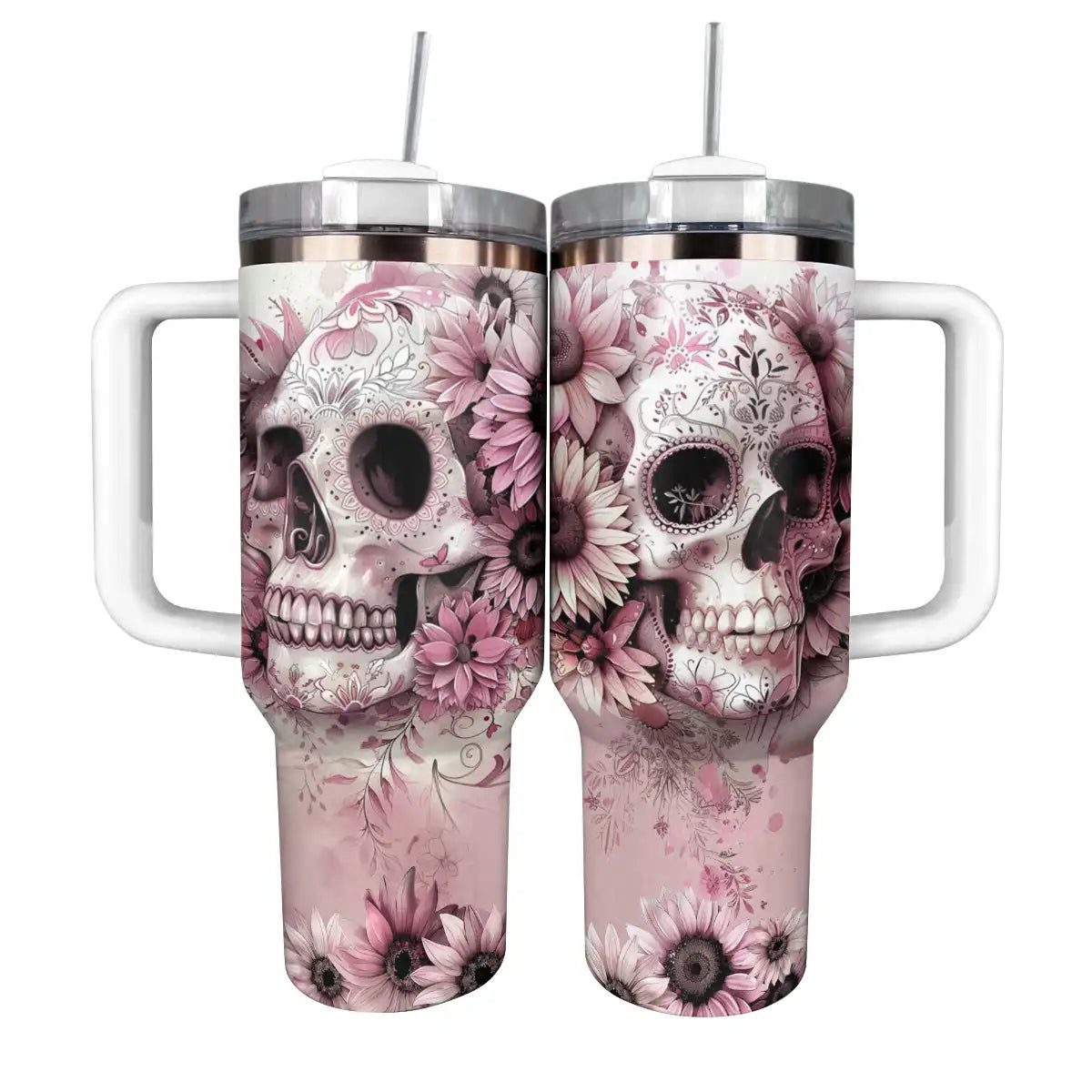 Shineful Tumbler Blossom Skull