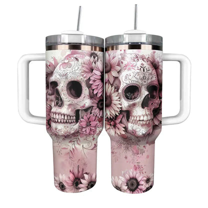 Shineful Tumbler Blossom Skull