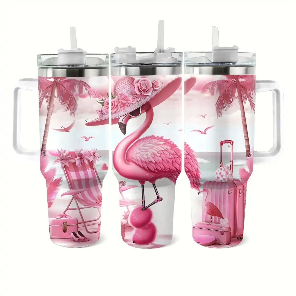 Shiny Tumbler Flamingo Urlaub