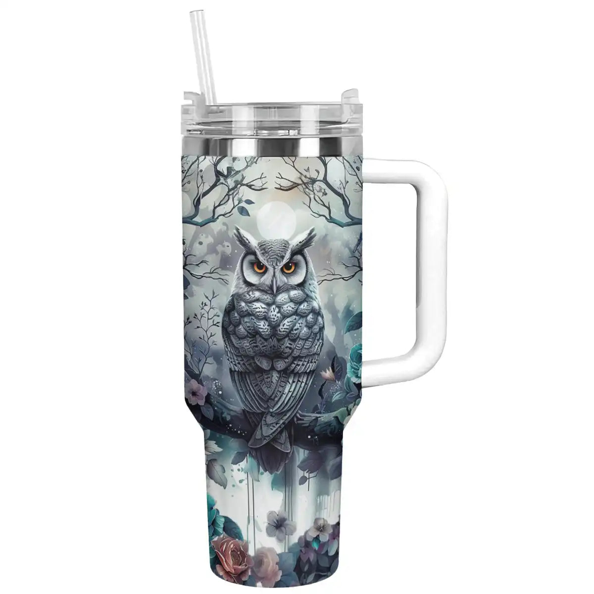 Shineful Tumbler Winter Owl