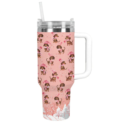 Tumbler brillant Teckel d'hiver