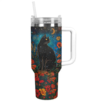 Shineful Tumbler Night Cat