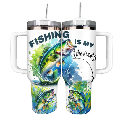 Shineful Tumbler Therapy Fishing