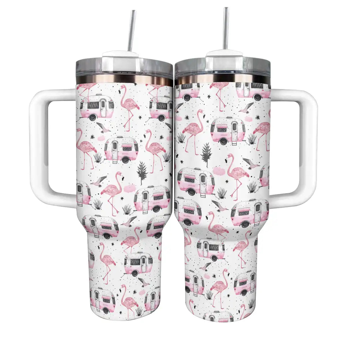 Shineful Tumbler Flamingo Trip