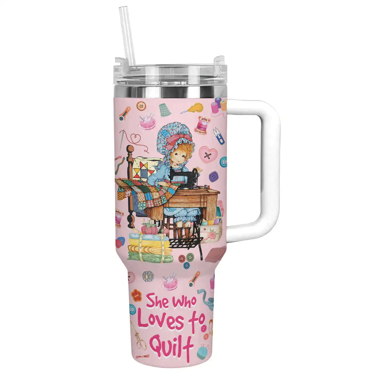 Shineful Tumbler Love To Quilt