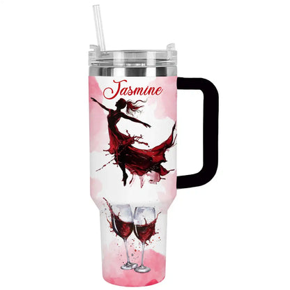 Shiny Tumbler Personalisierter sanfter Wein