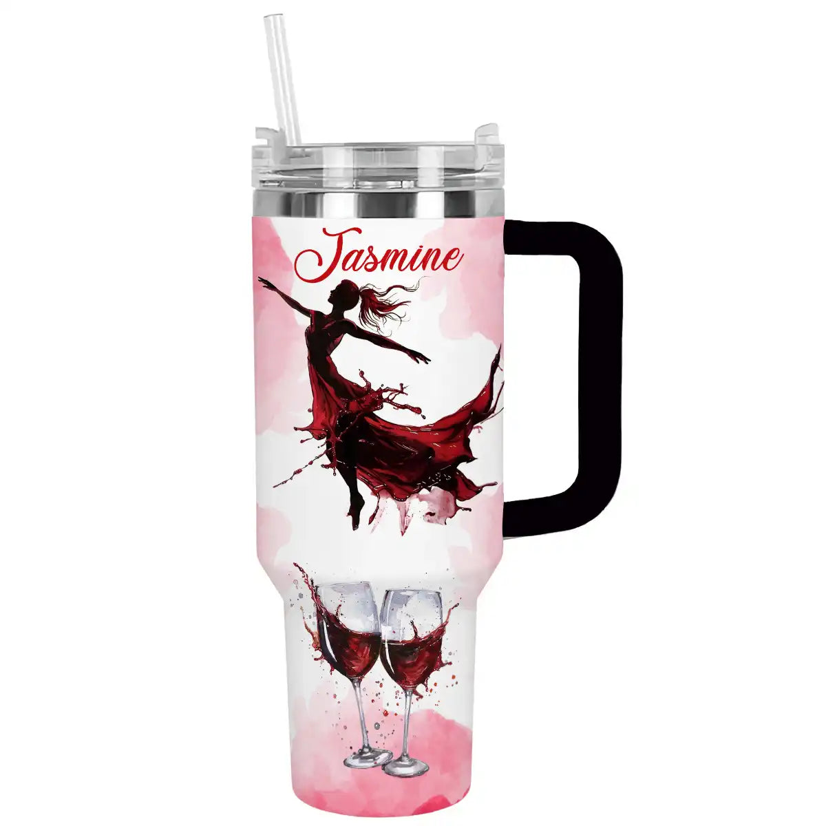 Shiny Tumbler Personalisierter sanfter Wein