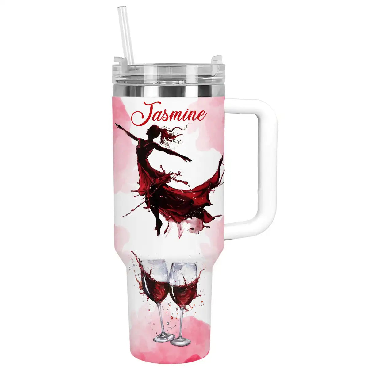 Shineful Tumbler Personalized Gentle Wine