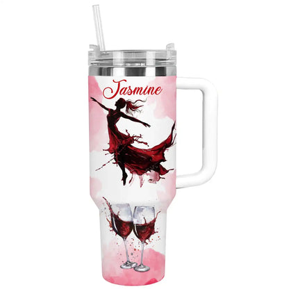 Shiny Tumbler Personalisierter sanfter Wein