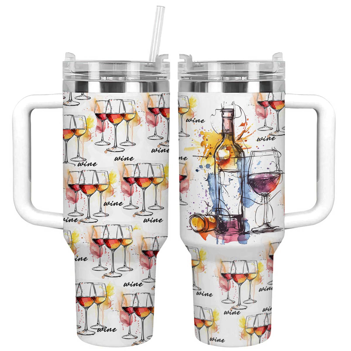 Shineful Tumbler Just A Girl Who Loves Wine