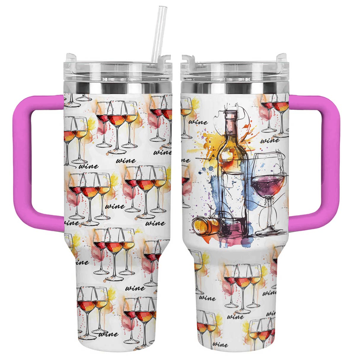 Shineful Tumbler Just A Girl Who Loves Wine