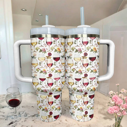 Shineful Tumbler Elegent Wine