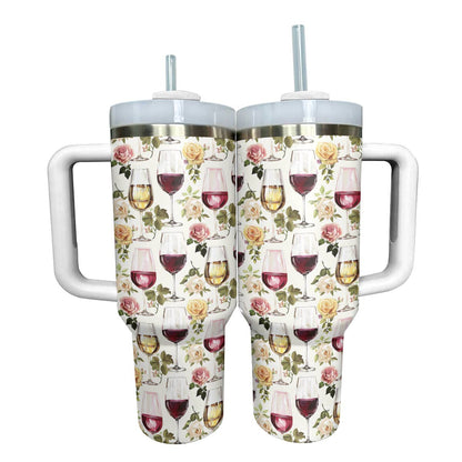 Glänzender Tumbler Wein In My Love