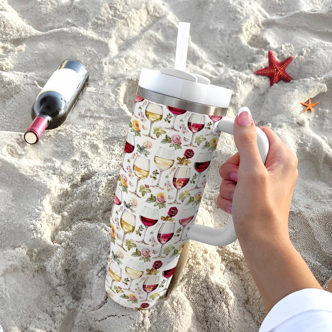 Shineful Tumbler Elegent Wine