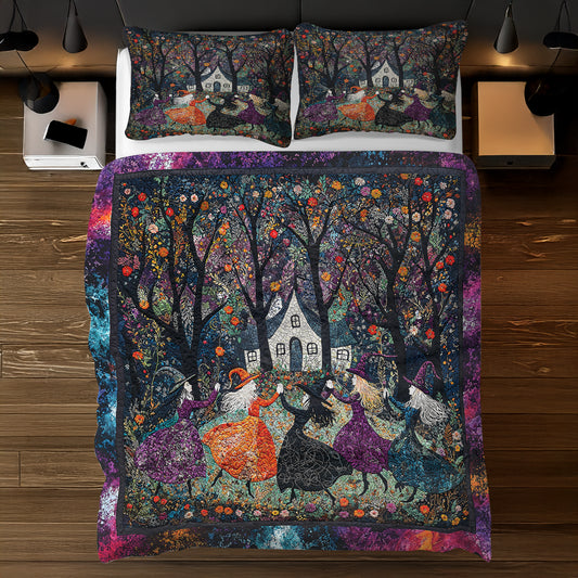 Shineful 3 Pieces Duvet Cover Set Beautiful Witchy Woman