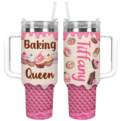 Shineful Tumbler Personalized Baking Queen