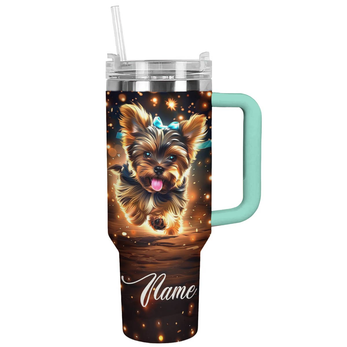 Shineful Personalized Tumbler Luxury My Yorkie