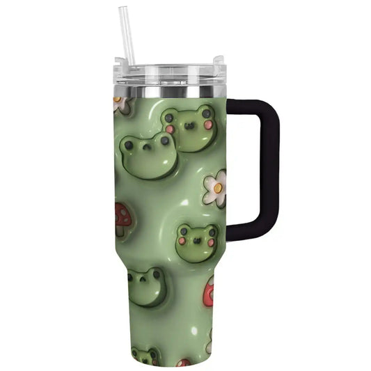 Glänzender Becher Puffy Frog Ver2